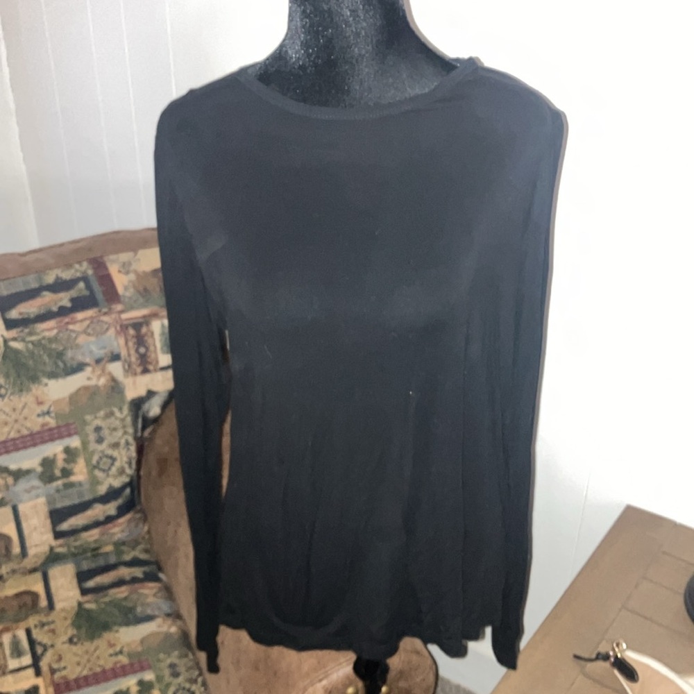 Black Long Sleeve Top